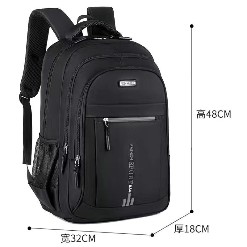 Cross-Border Backpack Men's Large-Capacity Business Travel Bag Computer Backpack Fashion Trend Junior High School Student School Bag Cross-Border Backpack Men's Large-Capacity Business Travel Bag Computer Backpack Fashion Trend Junior High School Student School Bag