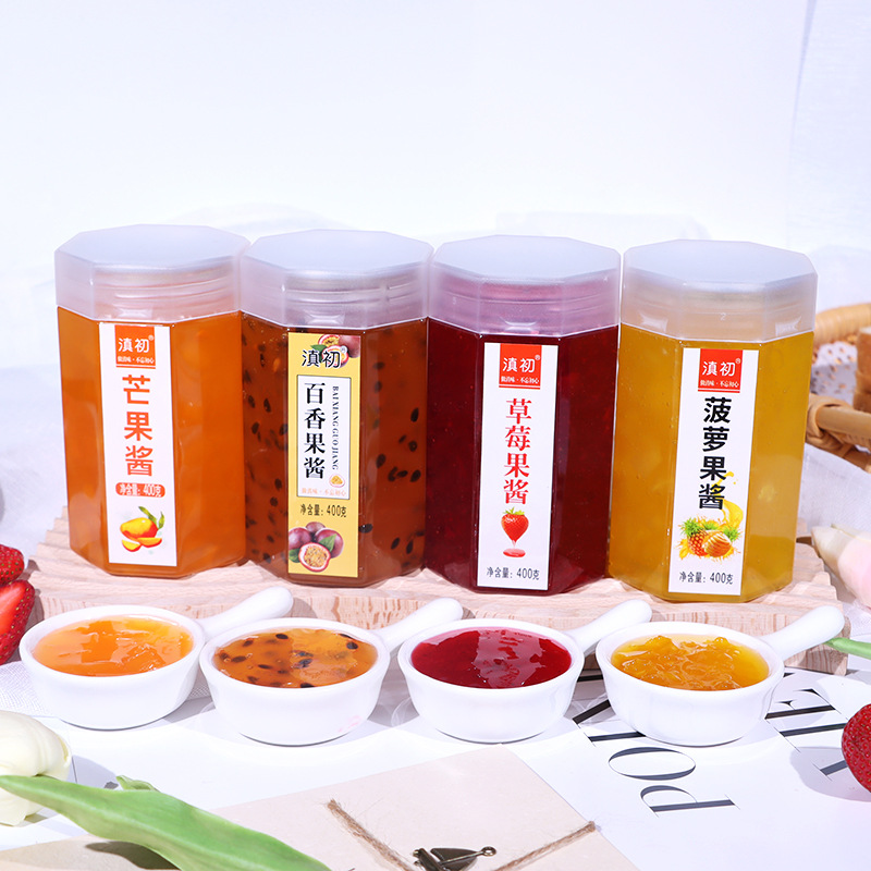 Wholesale Strawberry Jam Academy of Agricultural Sciences Research and Development Strawberry Jam Fruit Filling Baked Cake Bread Sandwich Decoration Mango Jam