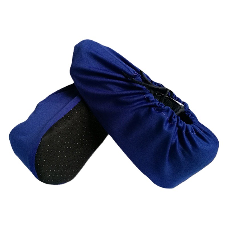 La cubierta para zapatos de tela gruesa se puede lavar repetidamente en el hogar, piso antideslizante resistente al desgaste, sala de máquinas modelo sala de máquinas, cubierta para pies de taller limpia al por mayor