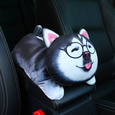 Cute car tissue box armrest box hanging creative cartoon car tissue box car decoration supplies for women (Car tissue box/set) - knowledge-youth