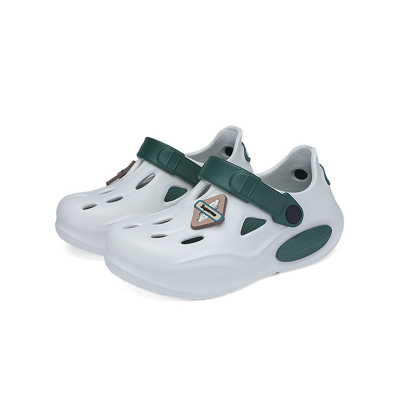 Zapatos con agujeros para niños, niños de verano, niños de interior, niñas, bebés, muebles para el hogar, suela suave antideslizante, nuevas sandalias y zapatillas de playa