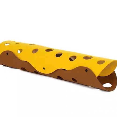 Cat Tunnel Cat Maze Folding Channel Felt Paper Drilled Hole Rolling Dragon Removable and Washable Cat Self-Happiness Toy for Four Seasons