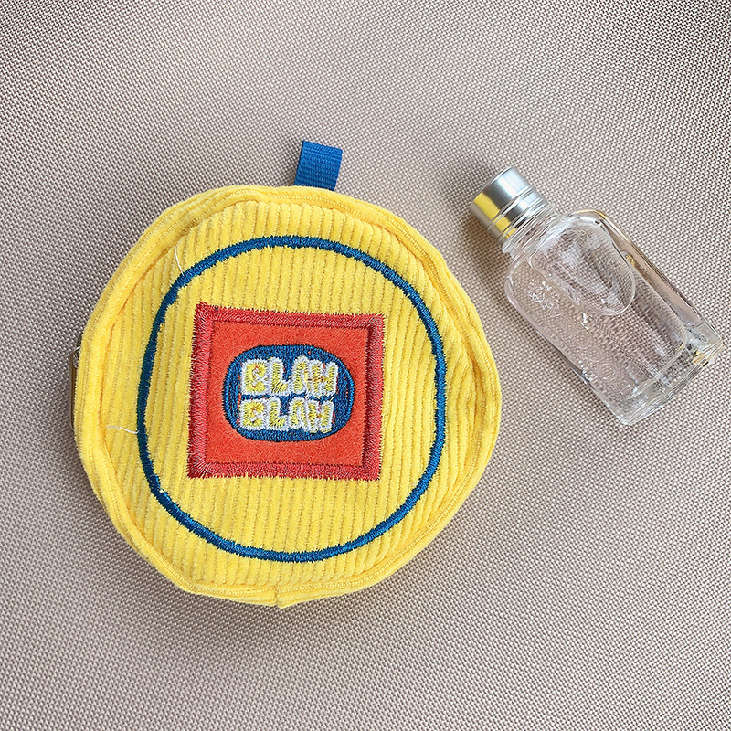 옐로우 라운드 미니백 [싱글백]