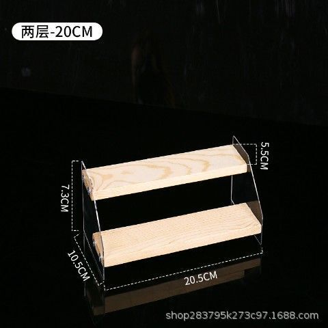 Acrylic Display Rack Display Rack Bubble Mate Doll Stepped Transparent Two-dimensional Hand-held Model Storage Rack