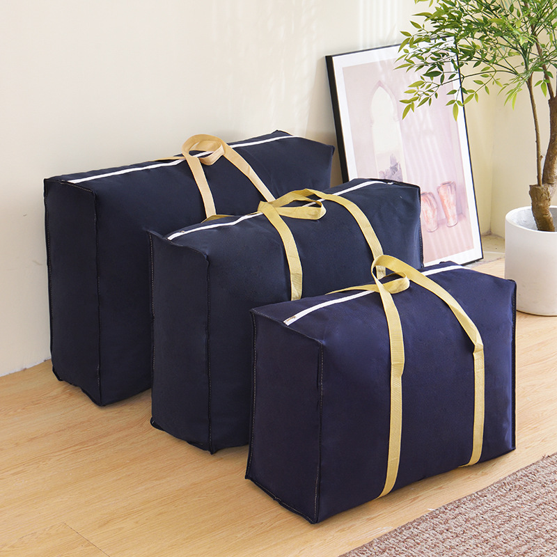 Moving Packing Large Bag Travel Extra Large Storage Bag Clothes Quilt Storage Bag Portable Non-Woven Storage Bag