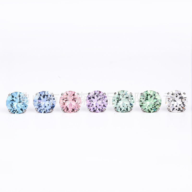 Zesen F136 Titanium Alloy Lip Piercing Labret Stud Round Bottom Swaro Lip Nail for Ear Bone detail image 20