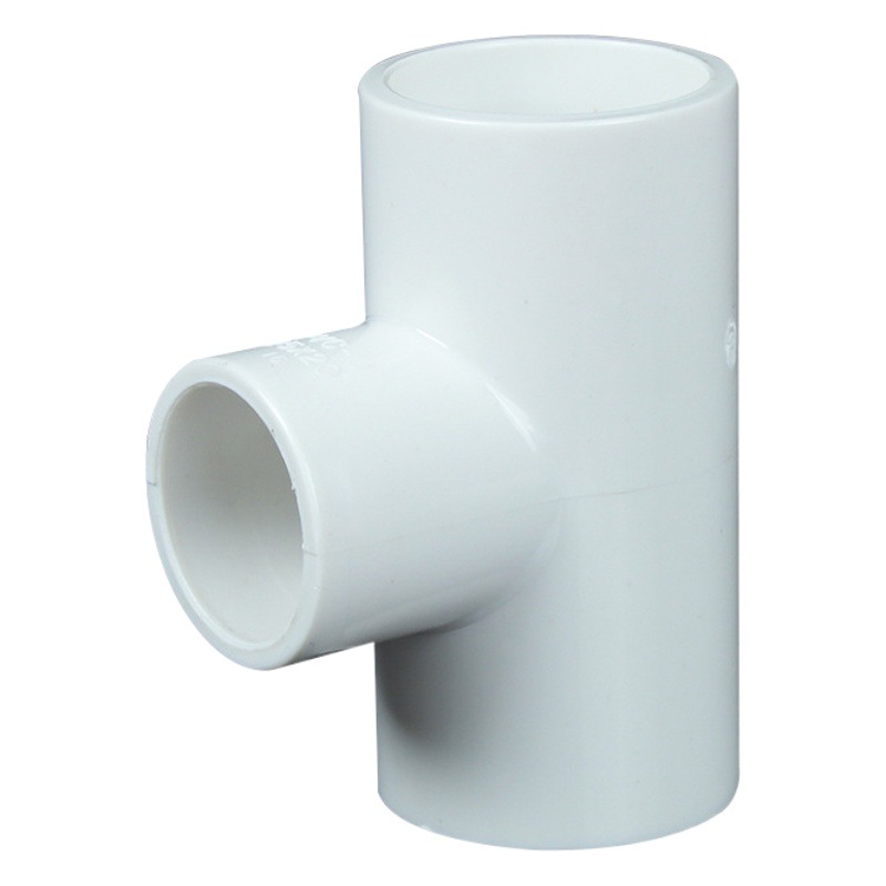 Suministro de Agua PVC reducción tee Accesorios de junta adhesiva tubería de suministro de agua tee accesorios especificación completa accesorios al por mayor