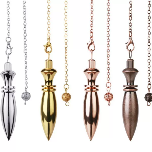 European and American New Style Conical Pendulum Pendant Alloy Personalized Energy Ornament Cross-Border Wholesale Pendant