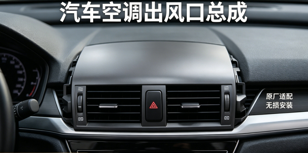 Suitable for 2008-2013 Corolla, exclusive air conditioning vent with gear dial for precise and controllable air direction and volume
