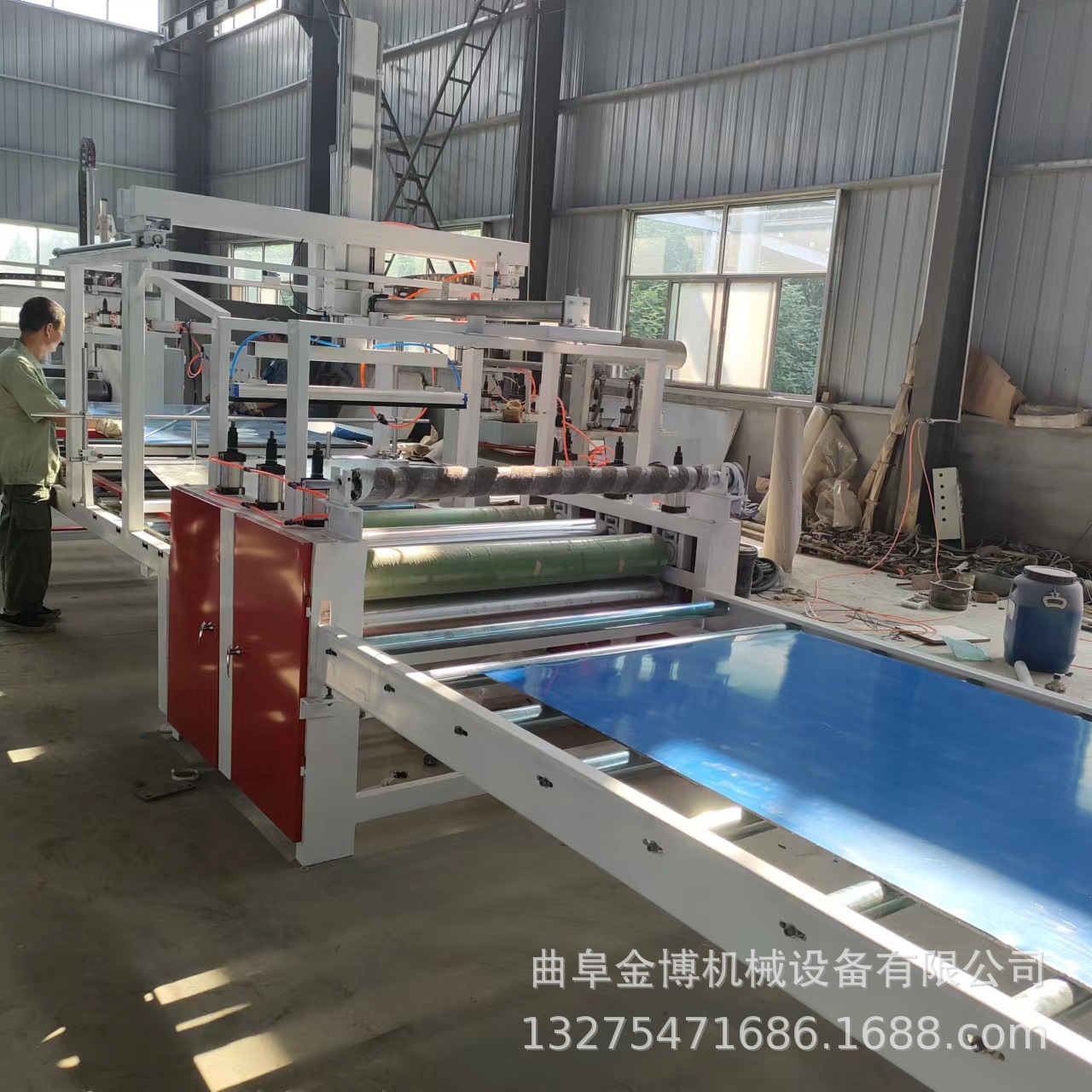 龙门架热熔胶平贴机