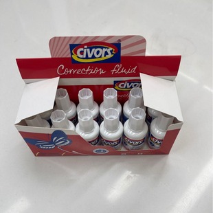 Civors Round Bottle Correction Fluid Student Homework Correction Fluid Error Correction Fluid Office Supplies Correction Fluid High Coverage
