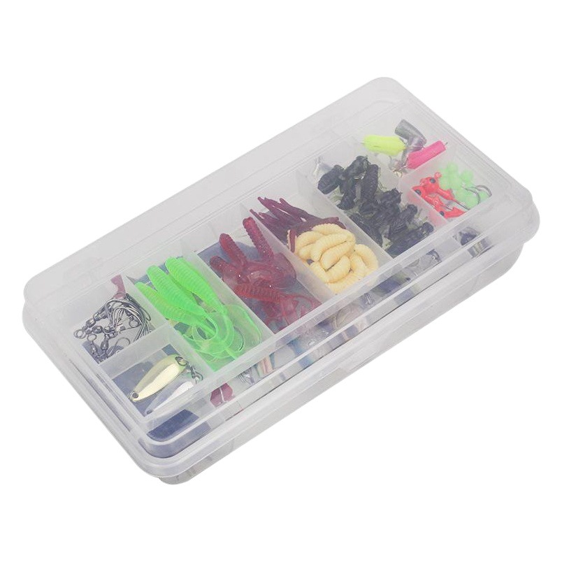 Weihe fabricante Luya cebo 101 piezas de cebo traje de cebo transfronterizo cebo comerciante de una pieza entrega Weihai artes de pesca