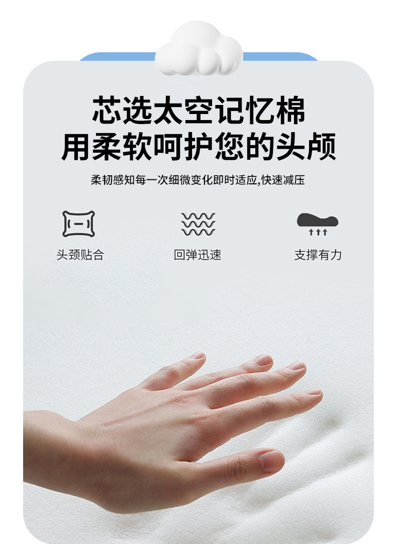 Car Headrest Side Sleeping Pillow Multi-Directional Adjustable Memory Foam Kidsren's Neck Pillow Travel Long-Distance Headrest