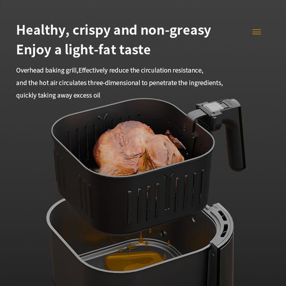 12L air fryer household new electric fryer 110V-220V cross-border foreign trade split electric oven potato chip machine