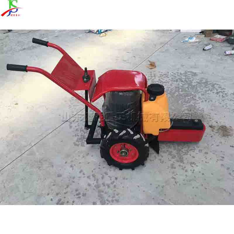 600 tipo de máquina de corte de pila de tierra rápida mano empuje tipo pavimento máquina de corte de pila de cemento