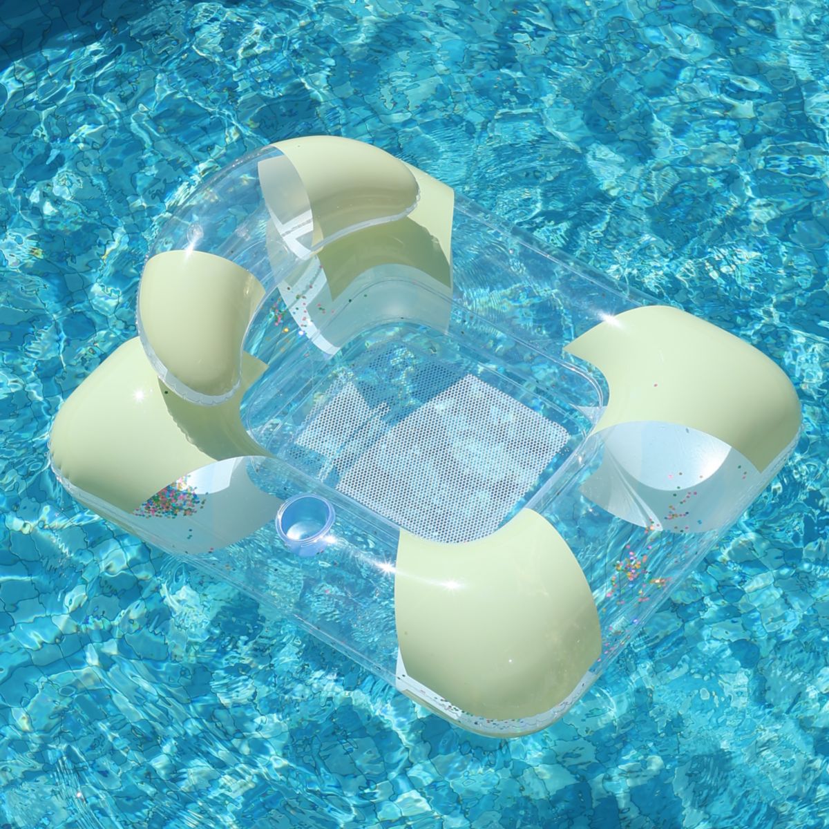 110# Single-hole yellow moonlight mesh recliner