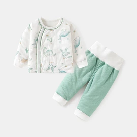 连身衣、爬服;童保暖上装;童马甲