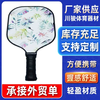 工厂定制户外娱乐运动 蜂窝板匹克球拍套装pickleball碳纤维球拍