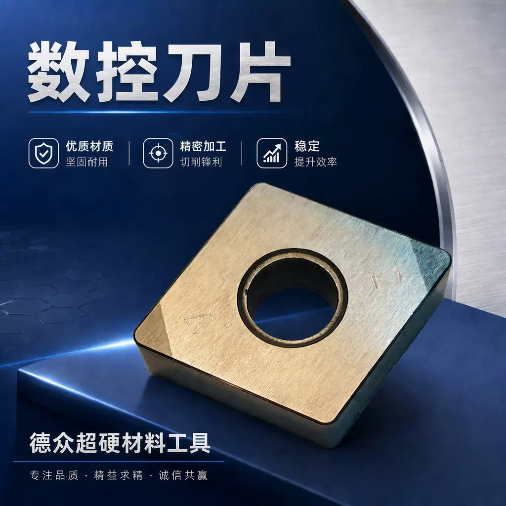 pcd金刚石刀片切槽铝件铣刀复合材料宝石刀具螺纹刀粒槽数控刀片
