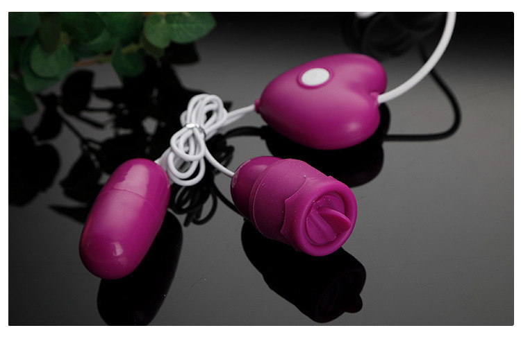 USB Rechargeable Tongue Licking Wearable Egg Vibrator with Dual Jumping Modes — detail image 14