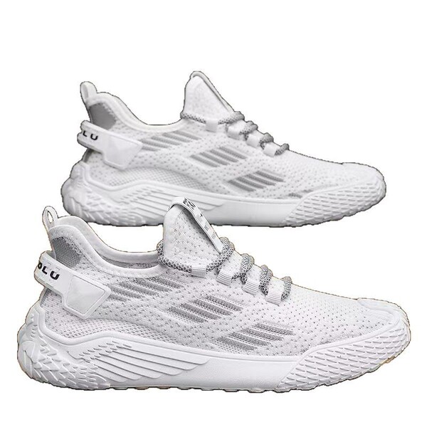Men's shoes summer breathable mesh shoes casual running soft sole…