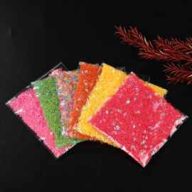 彩色五角星亮片DIY饰品配件 手工填充材料 美甲装饰 批发