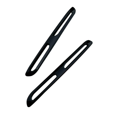 23-25 Models of Mercedes-Benz Glc300L Blackened Body Decoration Modification Grille Trim Glc260Lamg Grille Bright Strip (Şüşə kənarı xromları/moldingləri) - 23-25-mercedes-benz-glc-grille-trim-strip-piano-black
