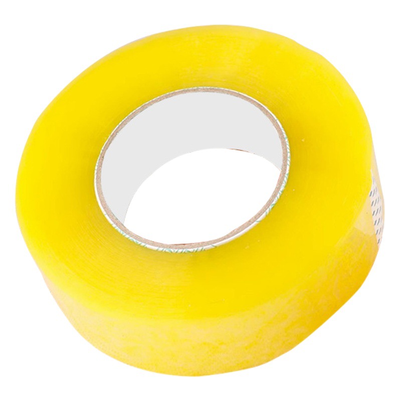 Cinta transparente de fábrica caja completa cinta de embalaje expreso papel adhesivo rollo grande ancho cinta de sellado beige cinta adhesiva al por mayor