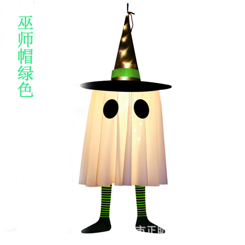 ハロウィン装飾小道具、シーンレイアウト、吊り下げライト、カボチャランタンオーナメント、屋外吊り下げライト、ライトストリング、クロスボーダー|undefined