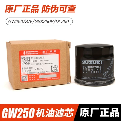 Air filter GSX250R DL oil filter element