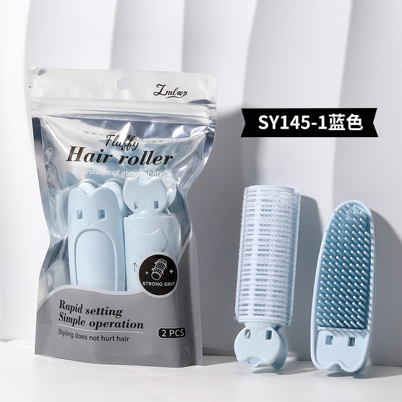 LMLTOP Dispositivo esponjoso de raíz de cabello Clip de flequillo de ocho caracteres de aire Clip de pico de pato Combinación de rizador de 2 piezas SY145