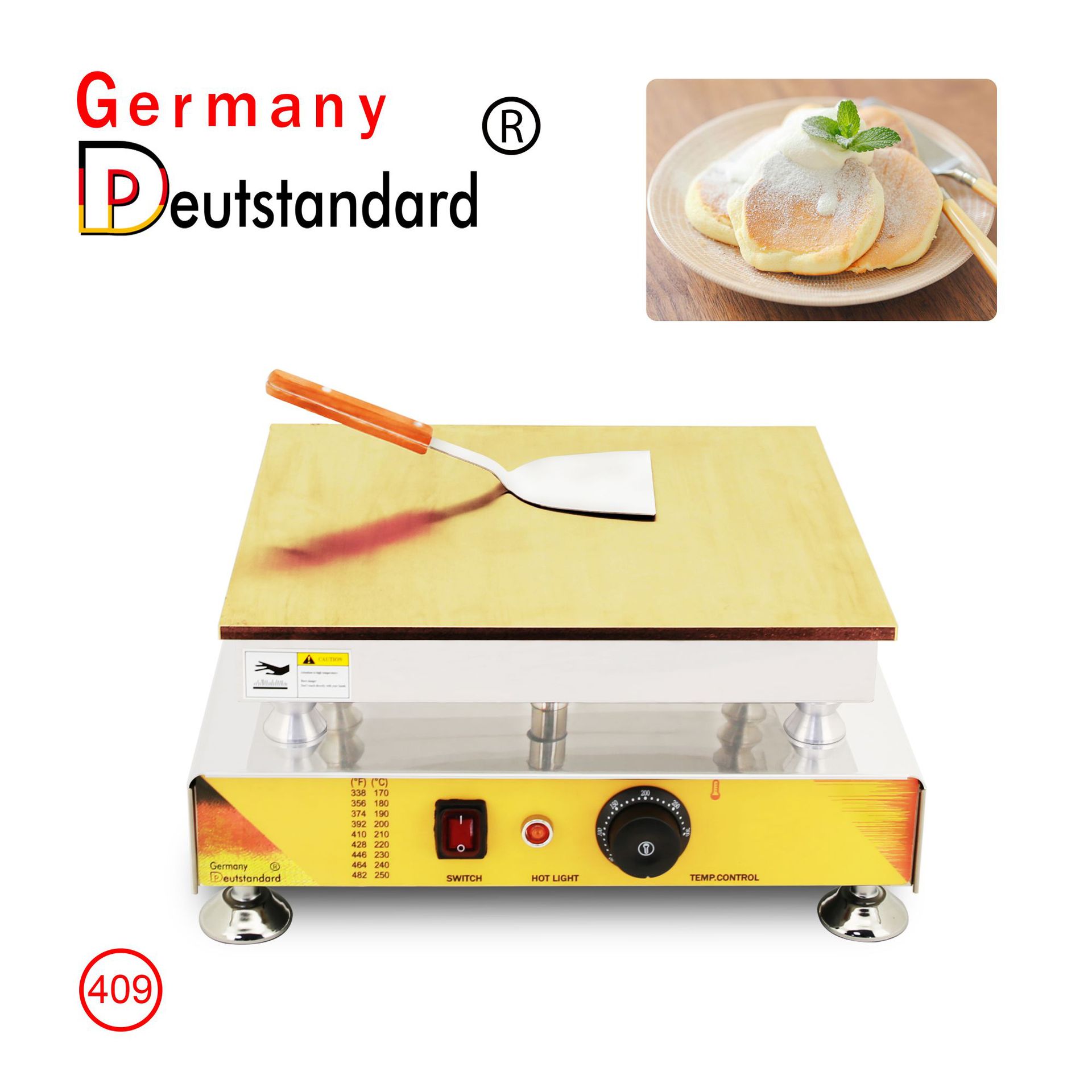 商用网红同款舒芙蕾机 松饼pancake舒芙蕾铜锣烧机商用舒芙蕾设备