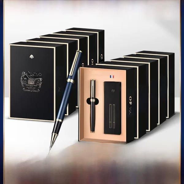 Montejiao Signature Pen Business Office High-end Metal Ball Pen Signature Form Enterprise Engraving logo Gift Gift Box