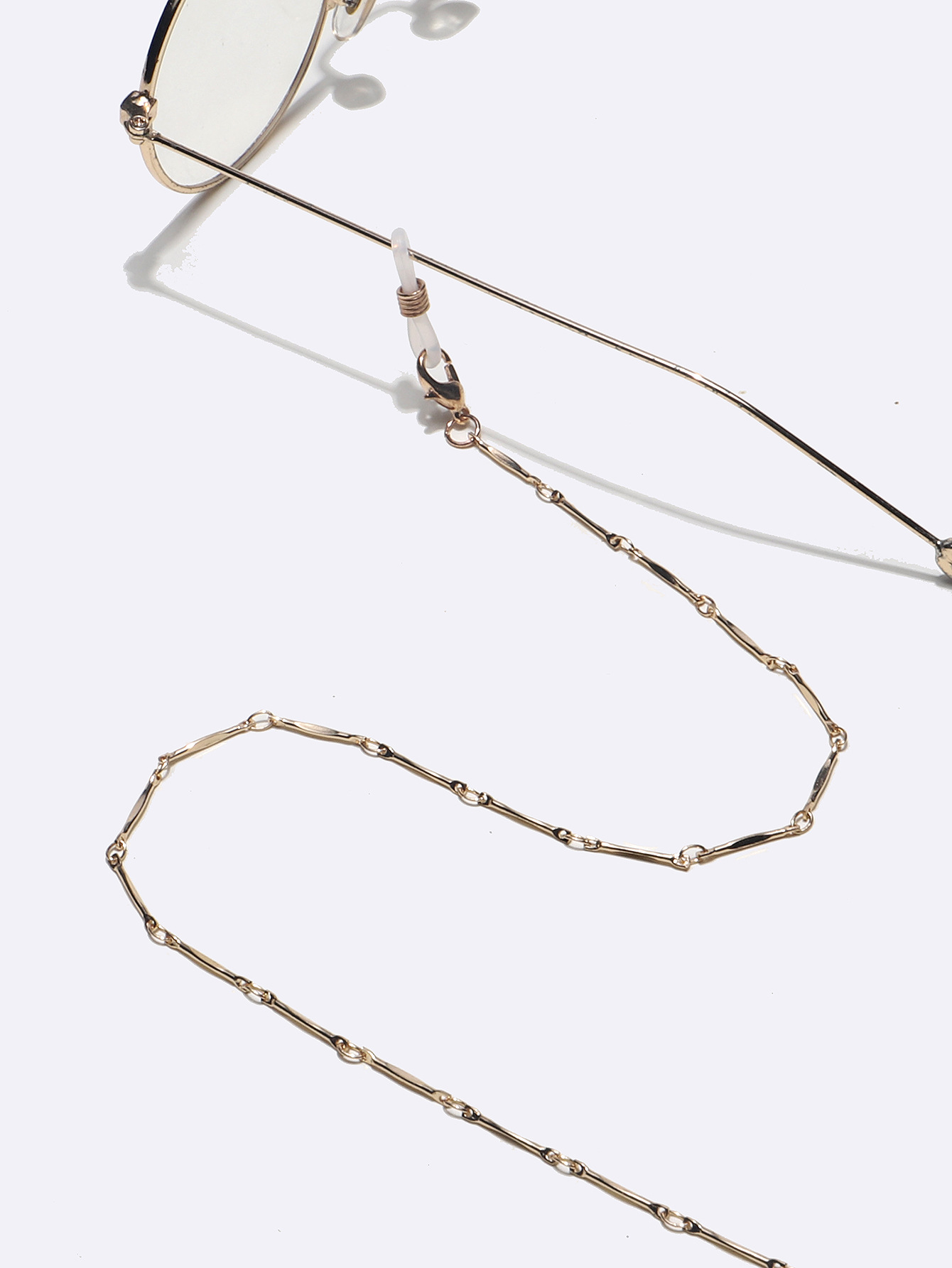 Fashion Simple Thin Twisted Glasses Chain Wholesale Nihaojewelry display picture 2