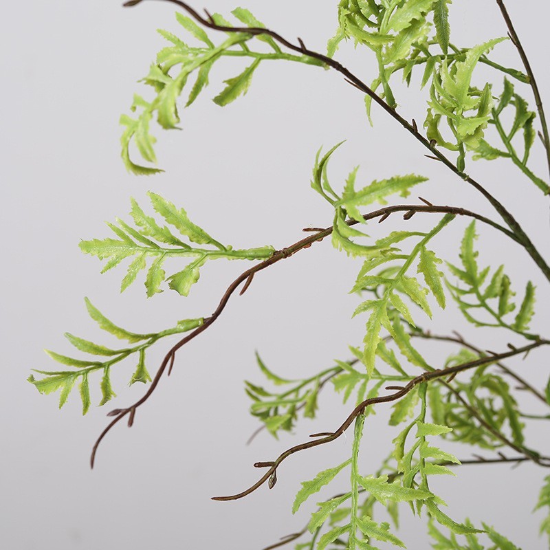 仿真绿植蕨叶 金沙蕨草软胶手感家居装饰样板间插花仿真植物蕨类|undefined