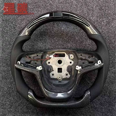 LED racing model forged carbon – Steering wheel - carbon-fiber-led-model