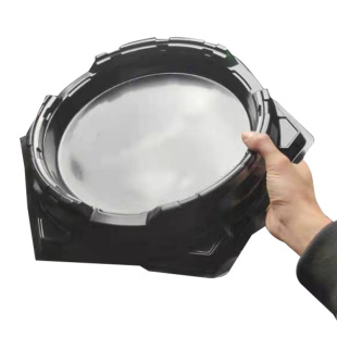 New large black six-sided disc thickened gyro plate universal battle plate battle plate toy arena wholesale