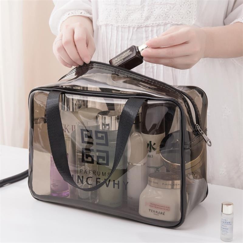 Pvc Portable Toiletry Bag Wholesale Dry and Wet Separation Waterproof Cosmetic Storage Bag Travel Men's Waterproof and Moisture-Proof Bag