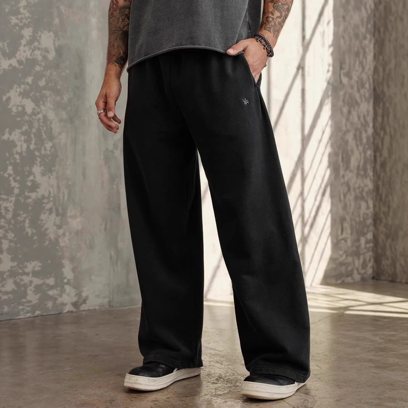 Youngla American-Style Trendy Brand New Men's Sports Pants Jogging Fitness Basketball Training Casual Straight-Leg Long Pants
