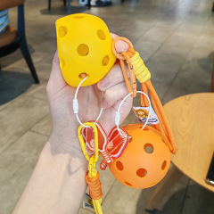 楽しいピックルボールバックル、ピックルボールクリエイティブペンダント、ピックルボールクリエイティブ、ピックルボール減圧キーホルダー、ミニペンダント