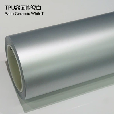 Auto Color Change Film — car film - tpu-satin-ceramic-white-1524m15m