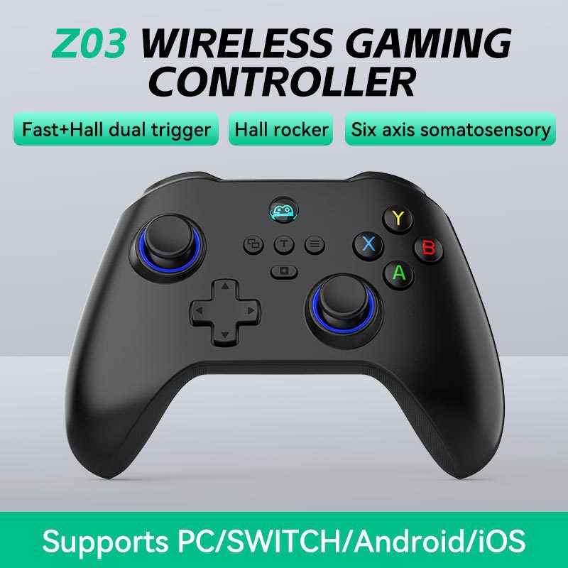 Z03 nuevo mango de juego inalámbrico Black Myth Wukong joystick Hall gatillo de doble corte SWITCH computadora Steam