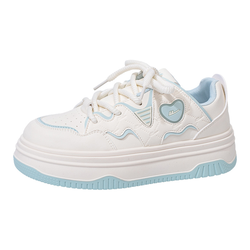 Retorno de terciopelo calentador zapatos de suela gruesa para mujeres nuevos zapatos de algodón de moda de invierno amor zapatos de altura baja zapatos de skate estudiantes de color para mujeres