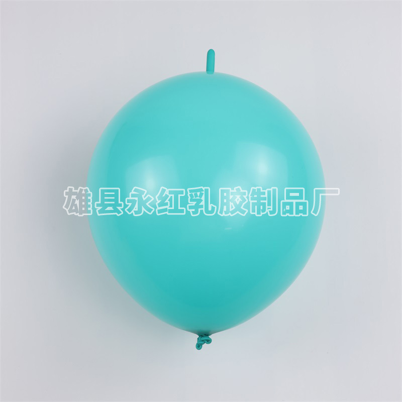 Balón de cola de 6 pulgadas / 10 pulgadas, mercado nocturno, decoración, diseño, conexión de globo, forma de dragón, globo de macarón