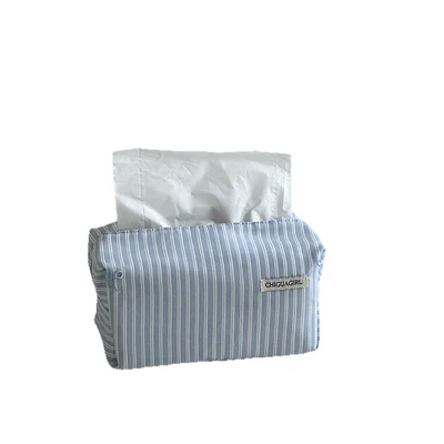 Car tissue box/set — light luxury tissue bag, napkin cover