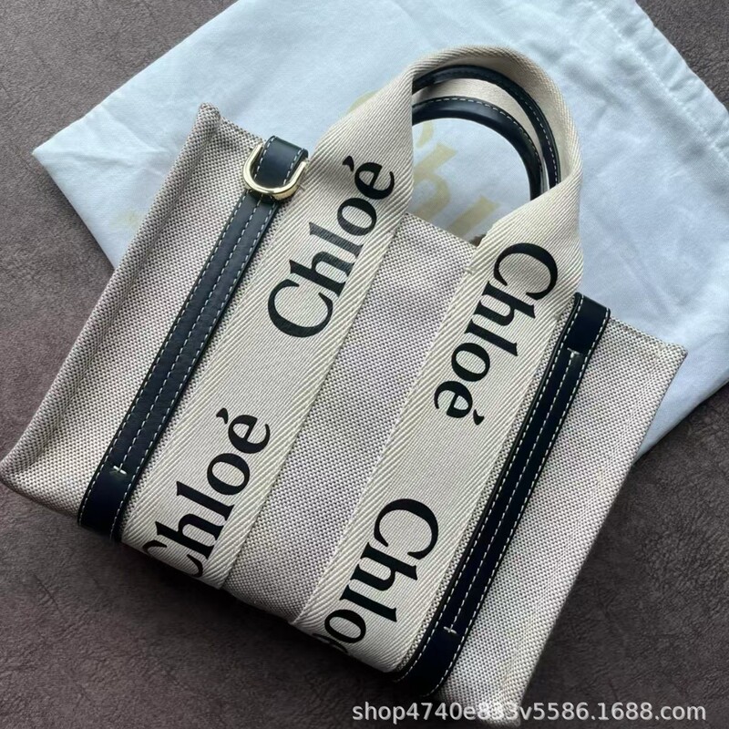 Koujia 25 New Big-Name Canvas Tote Women's Bag Large Capacity Single Shoulder Crossbody Commuter Satchel Casual Versatile Women's Bag