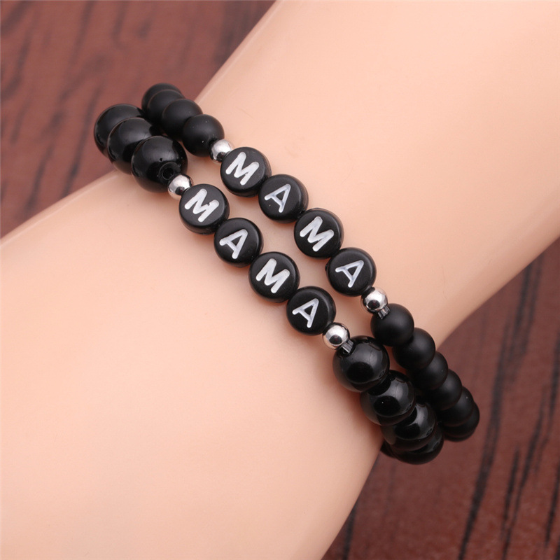 English Letters MAMA Beaded Braceletpicture10