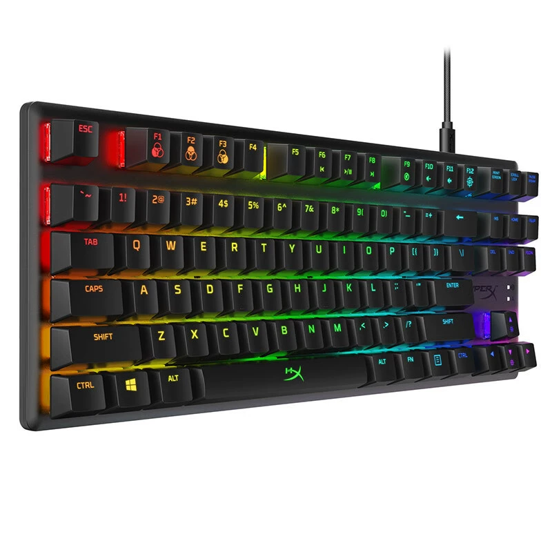 Applicable e -sports games are extremely unknown Hyperx Origin PBT Athletic Mechanical Keyboard Cable Play