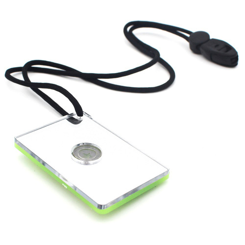 New multifunctional signal mirror outdoor survival survivor reflective mirror mountaineering belt compass emergency tool adventure