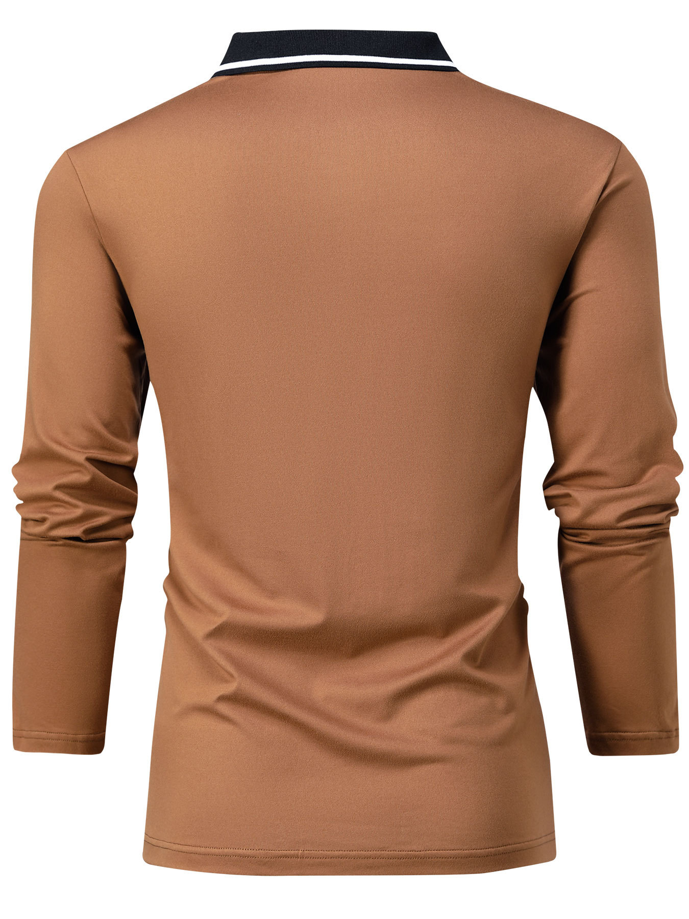 Muška polo majica s gumbima za proljeće i jesen_voghion.com